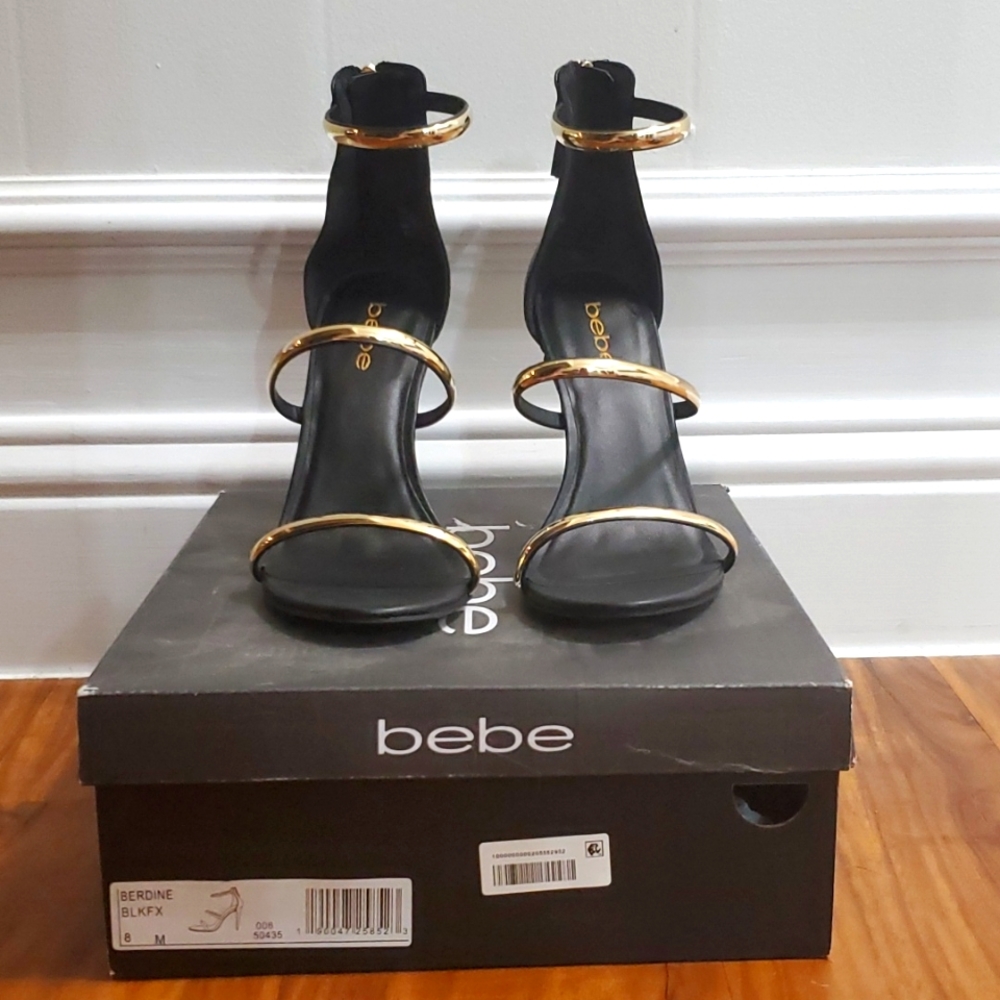 bebe Berdine size 8 M high heels